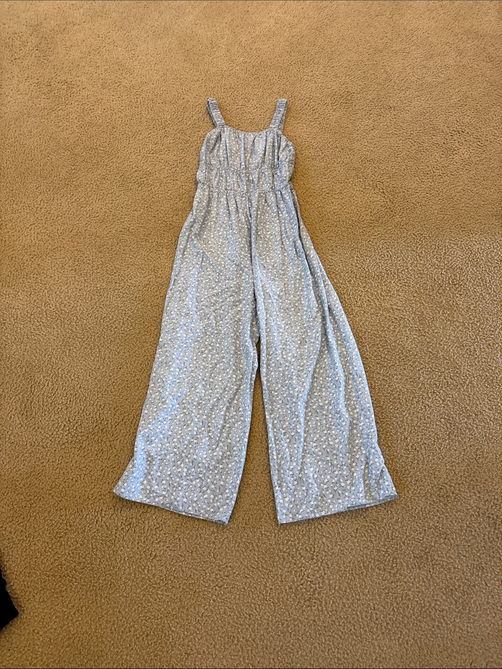 art class Light Blue Floral Wide-Leg Jumpsuit